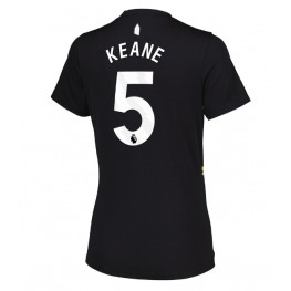 Everton Michael Keane #5 Derde tenue Dames 2025-26 Korte Mouw